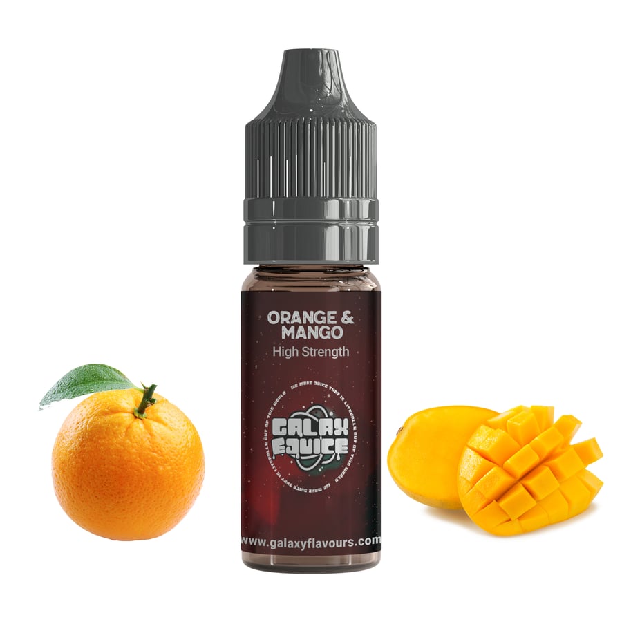 Orange and Mango High Strength Professional Flavouring. Over 250 Flavours.
