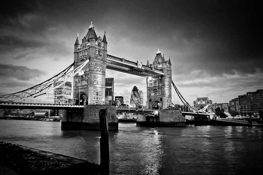 Tower Bridge River Thames London Photograph Print