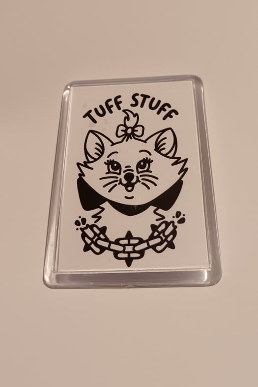 Tuff Stuff Cat Themed Fridge Magnet