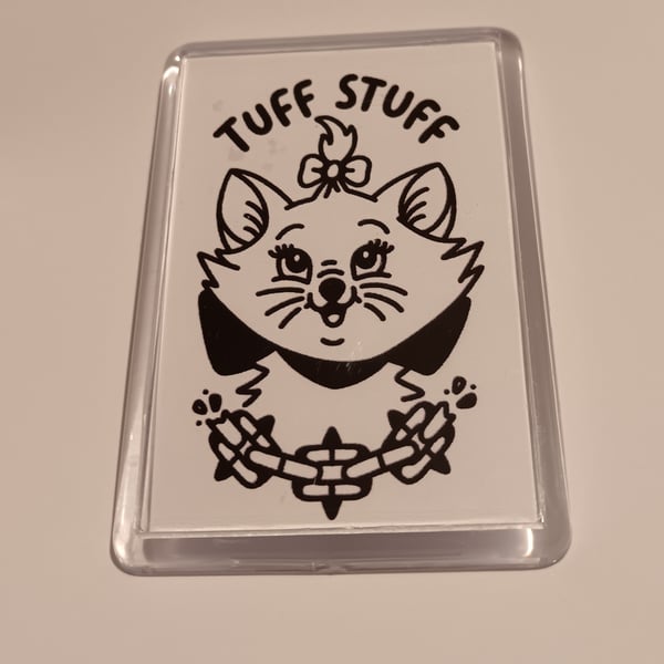 Tuff Stuff Cat Themed Fridge Magnet