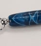 Handcrafted Acrylic Keyring Turned and polished with quality 'Chrome' fixings - Image 3