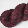 Dark Cherry - Superwash merino sock yarn