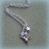 Humming Bird Charm Necklace