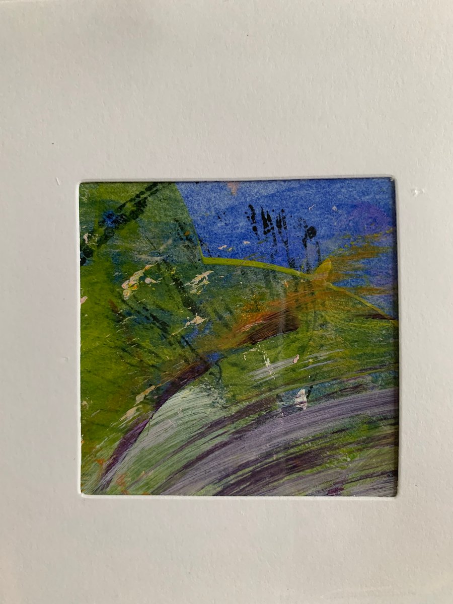 Unique Greetings Card for framing.