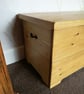 Blanket Box Storage Box Handmade Solid Wood - Image 2