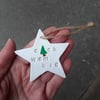 PRE-ORDER - It's Not Big and It's Not Clever Sweary Star Christmas Decoration