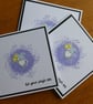 Pack of 3 Christmas Cards - Gnomes with Stars - Image 8