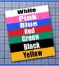 LETTER BOX vinyl letterbox sticker, decal - Image 9