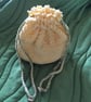 Pocket Ted in a Bed - Lemon and Green - Image 5