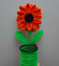 Handmade Sunflower Pen Holder — Everlasting Desk Decor — Free UK Postage - Image 2