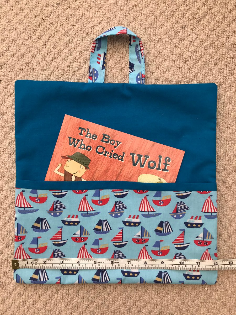 Child’s Reading Book Cushion COVER with FREE Book