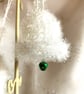 3 festive hand knitted bells - Image 2