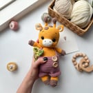 Handmade Crochet Giraffe