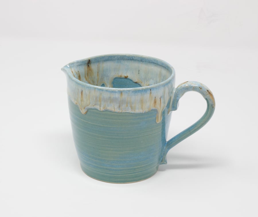 Duck egg blue jug