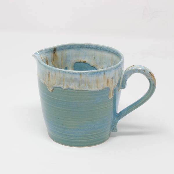 Duck egg blue jug