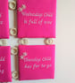 Gift Nursery Rhyme Wall Hanging for a Childs Bedroom, Birth Days of the Week - Image 4