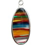 Surfite Necklace Fine & Sterling Silver Jewellery Gift Oval Pendant Handmade - Image 3