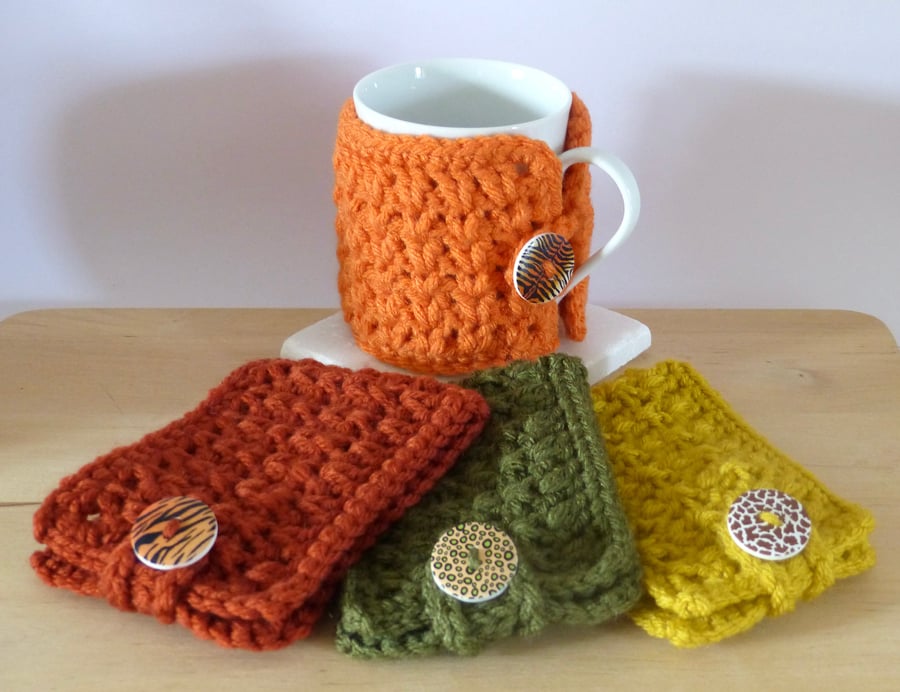 Crocheted Mug Cosy