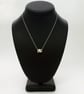 Recycled Sterling Silver And 14ct Filled Gold Barrel Pendant  - Image 5
