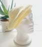 Pastel Yellow Beret Hat 