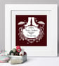 Practically Perfect Personalised Print - 5 colour options - Image 9