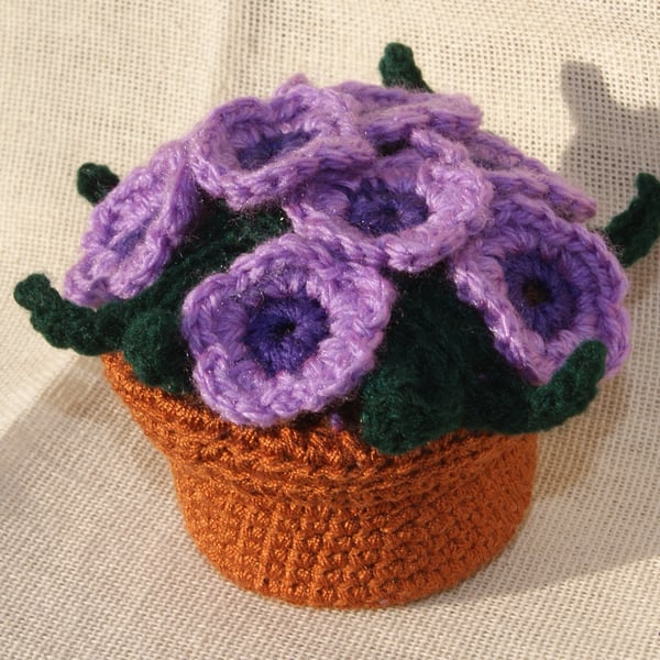 Crocheted Pot Plant