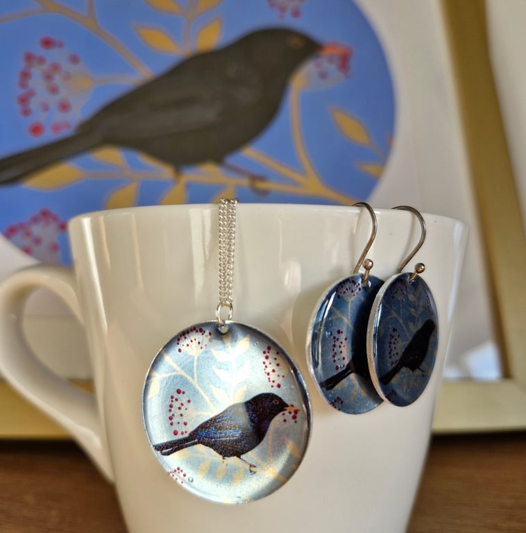 Blackbird Pendant