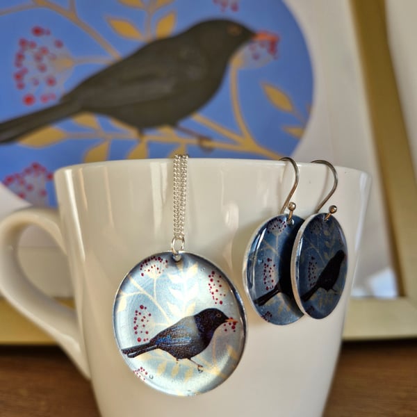 Blackbird Pendant