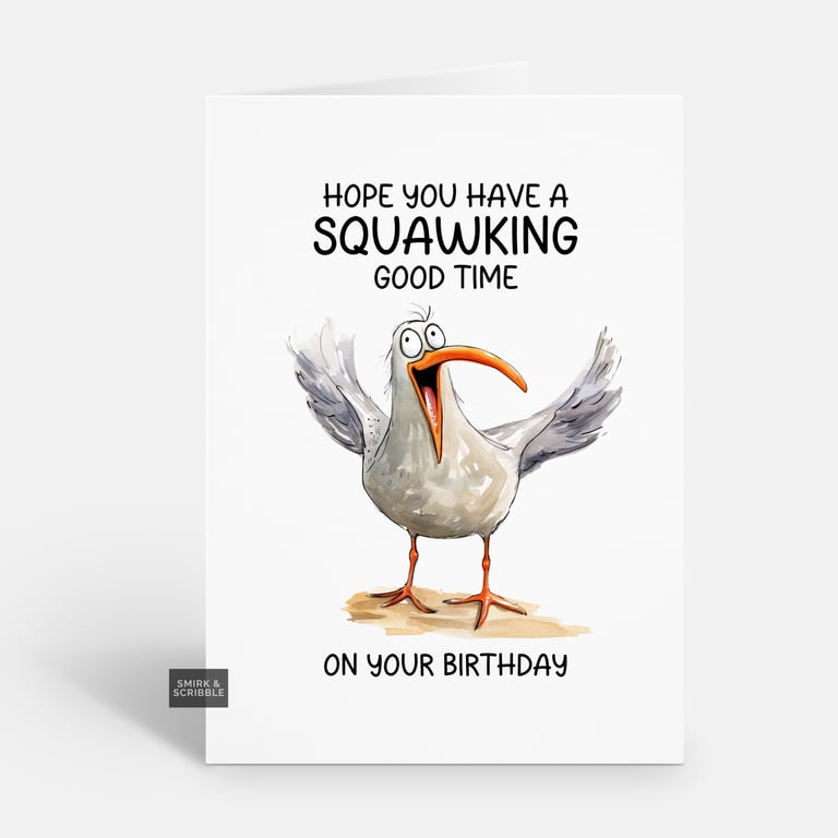 Unique Funny Birthday Card For Him Or Her 