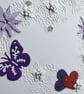 Engagement card. Valentine. With love card. Hearts and flowers. Ref 013. - Image 2