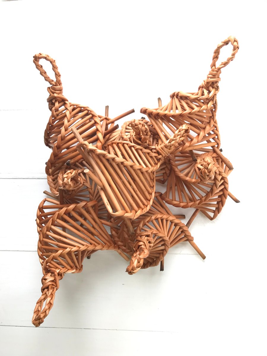 Special Order for 8 willow fat-ball feeders