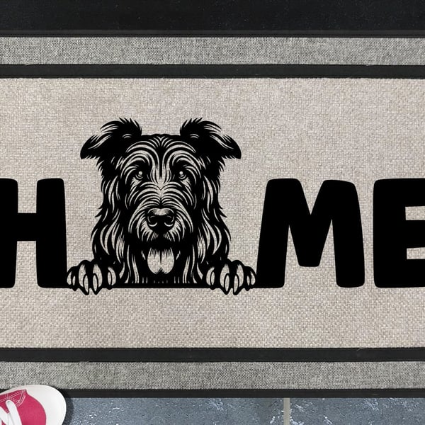 Irish Wolfhound Home Door Mat No.2 - All Weather Doormat - 45x70cm 