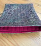 Steampunk Cogs Print Quilted Fabric I-Pad Sleeve  - Image 6
