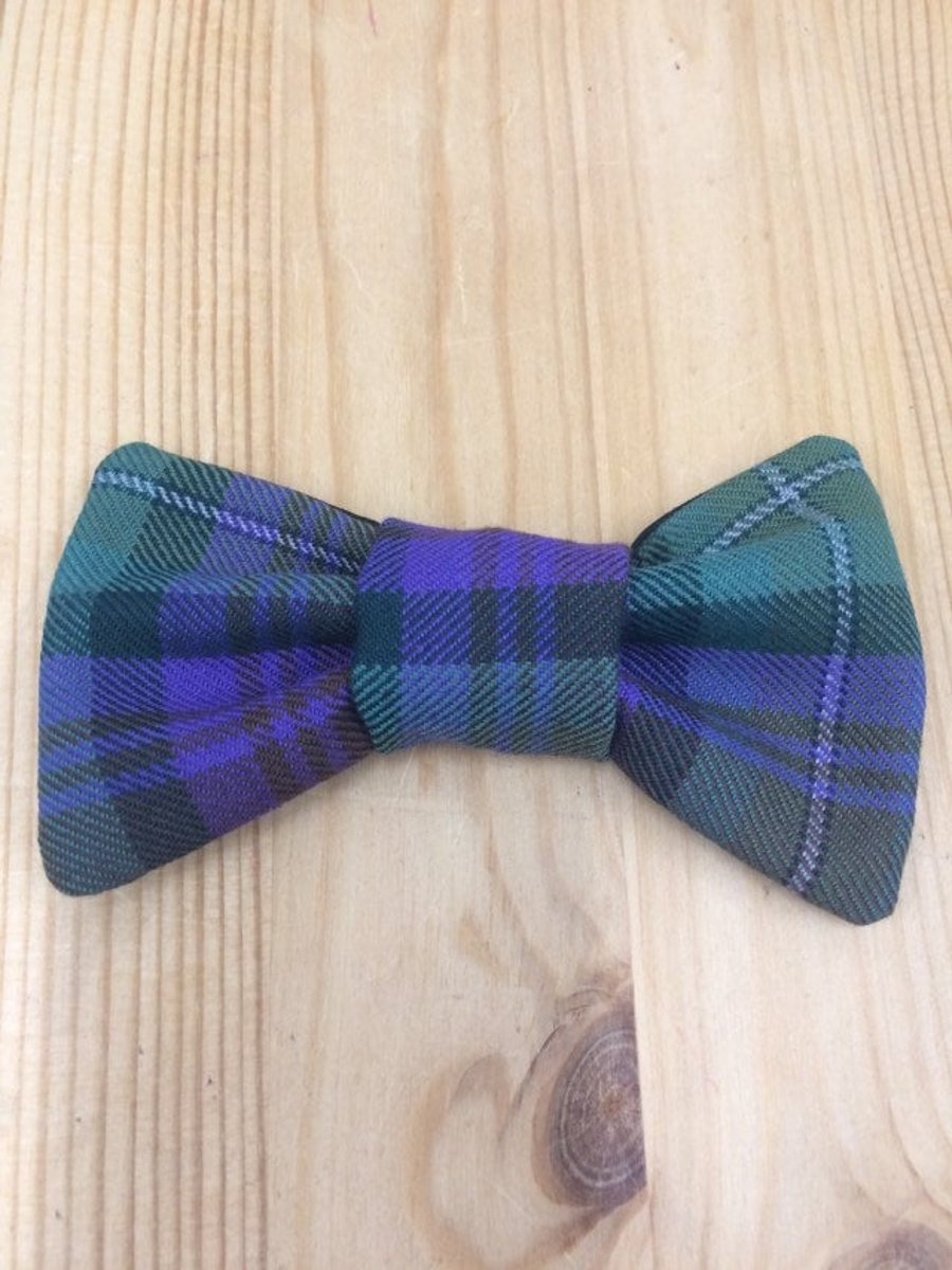 Isle of Skye Tartan hair bow, babies, children