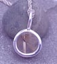 Golden Rutile & Sterling Silver Pendant  - Image 8