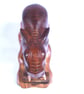 Hand Carved Wooden Elephant Sculpture - Elephant Ornament - Wildlife Home Decor - Image 5