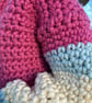 Handmade Crochet Chunky Cardigan with Balloon Sleeves Large - Image 3