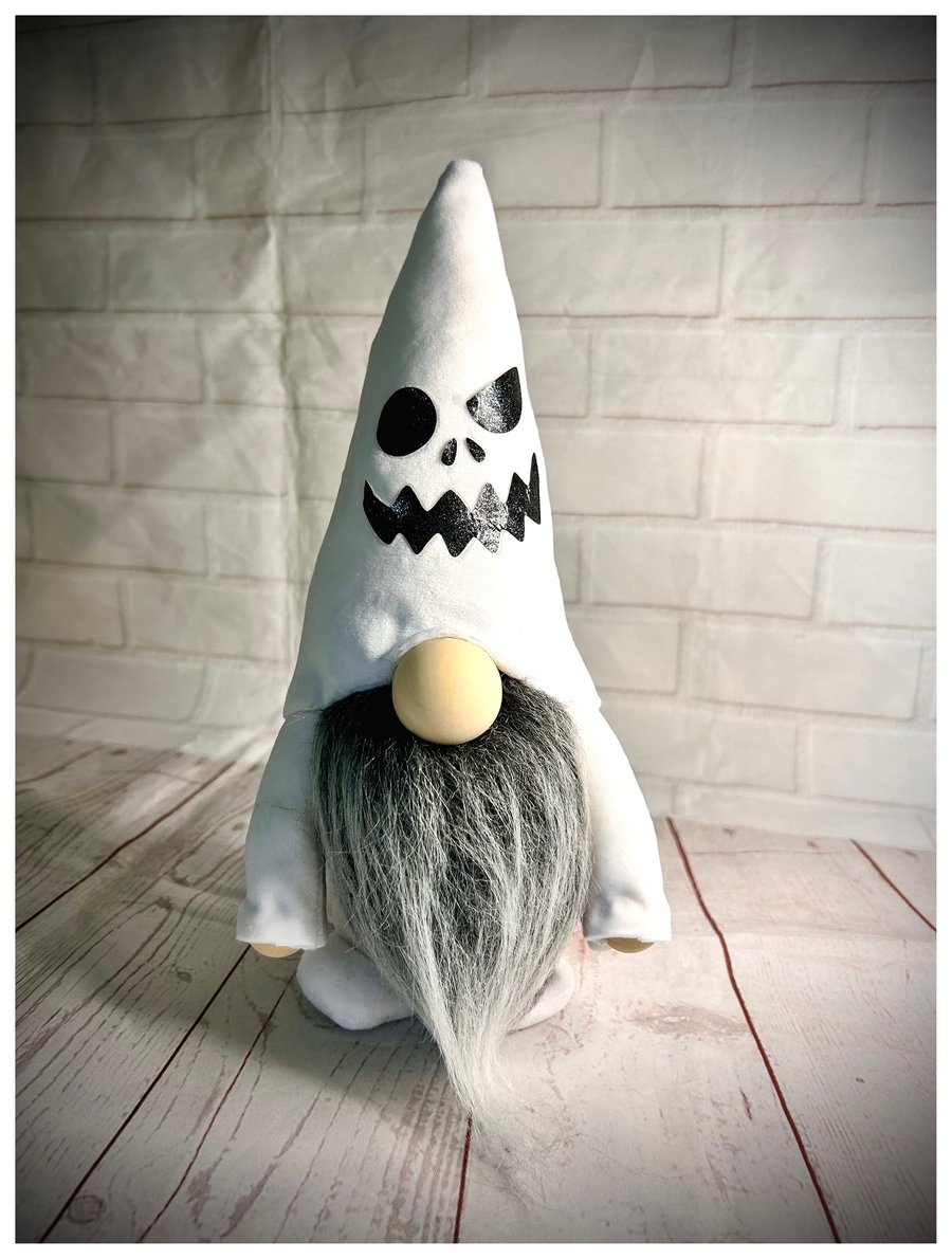 Halloween Ghost Gonk, Nordic, Gnome, Swedish Tomte