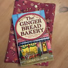 Handmade Tilda book sleeve Floral 