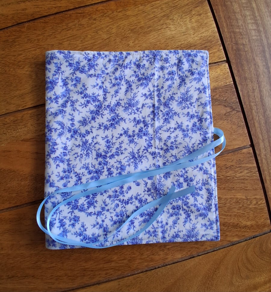 Handmade Floral Cotton Crochet Hook Holder