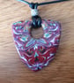 Unique Retro Styled Red Spear Shaped Pendant - Image 4