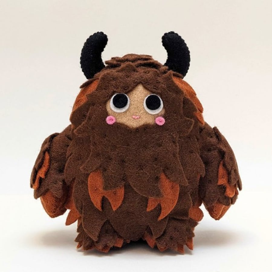 A Forest Creature - Wool Felt Sculpture
