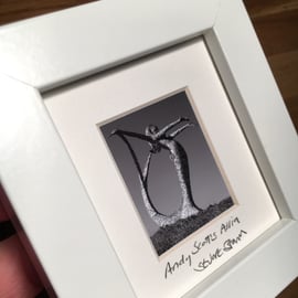 ANDY SCOTT'S ARRIA mini signed and framed print 