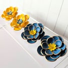 Big and bold flower studs