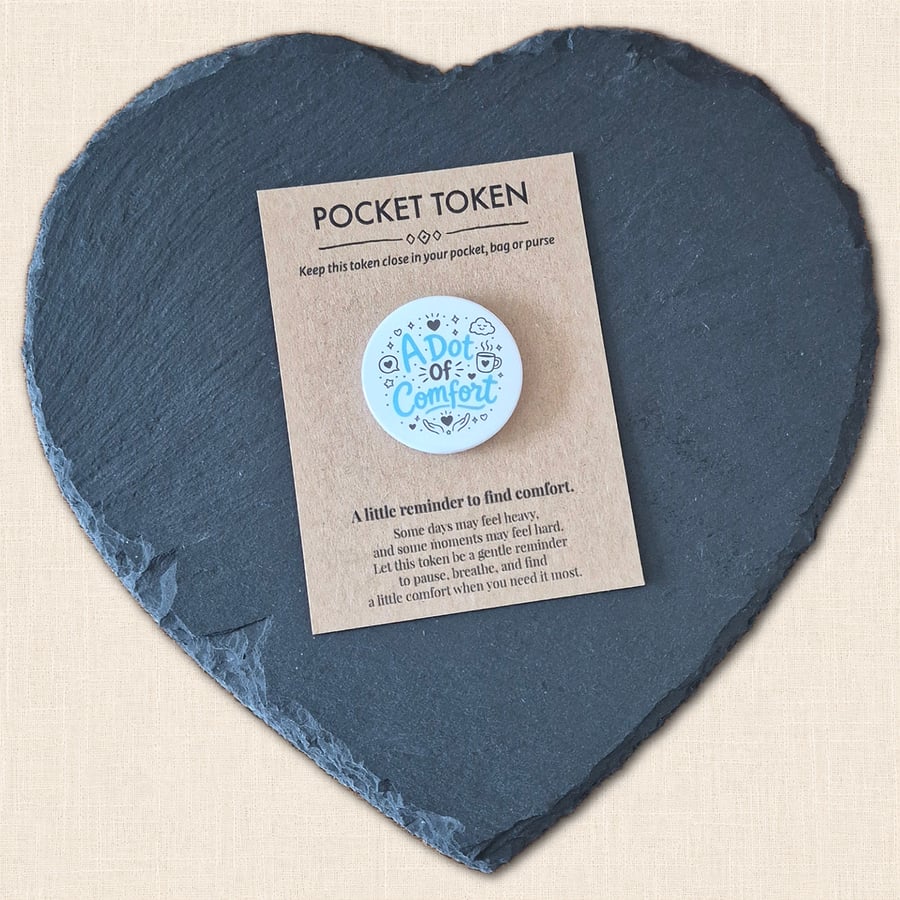 A Dot of Comfort Pocket Token - Little Comfort Reminder