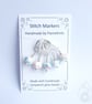 Lampwork Stitch Markers - Baby's Nursery OOAK - Image 1