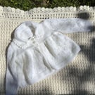 White cardigan 12-18mo