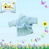 Reserved for Jane - Blue Fleece Dressing Gown to fit the Little Hugs dolls 