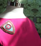 Shield recycled brooch  - sustainable jewellery   - Image 6