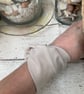 Nude Jersey Cuff  Tattoo cover up for wrist, beige cuff bracelet tattoo cover up - Image 8